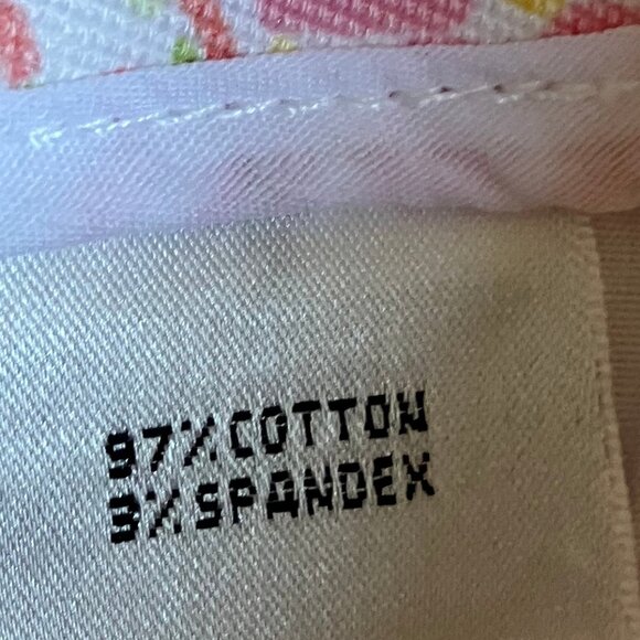 EUC Talbots Pink Paisley Pants Size: 14P - Picture 8 of 8